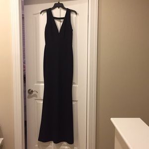 Long black dress